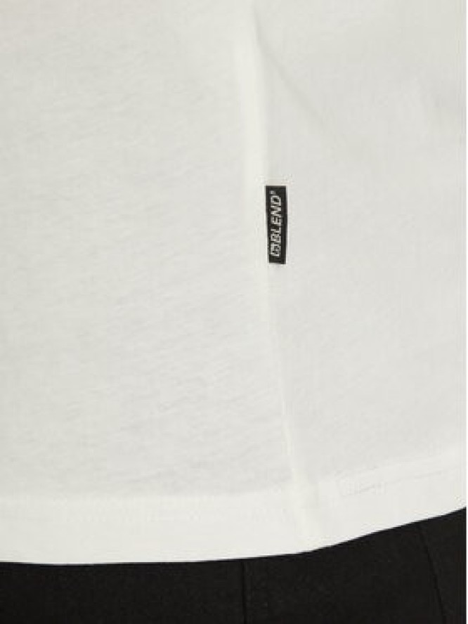 Blend T-Shirt 20718276 Biały Regular Fit