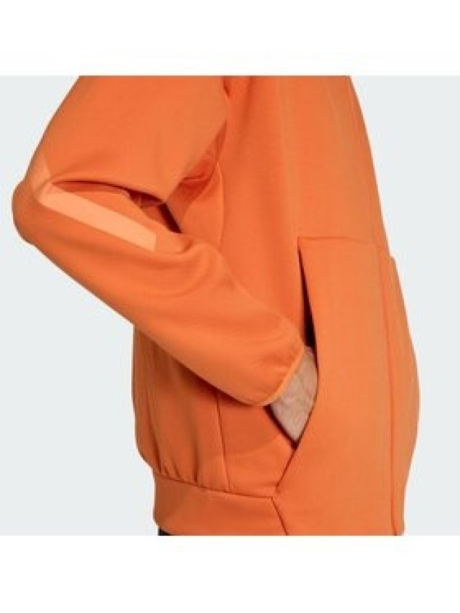 adidas Bluza Z.N.E. KE4679 Pomarańczowy Regular Fit