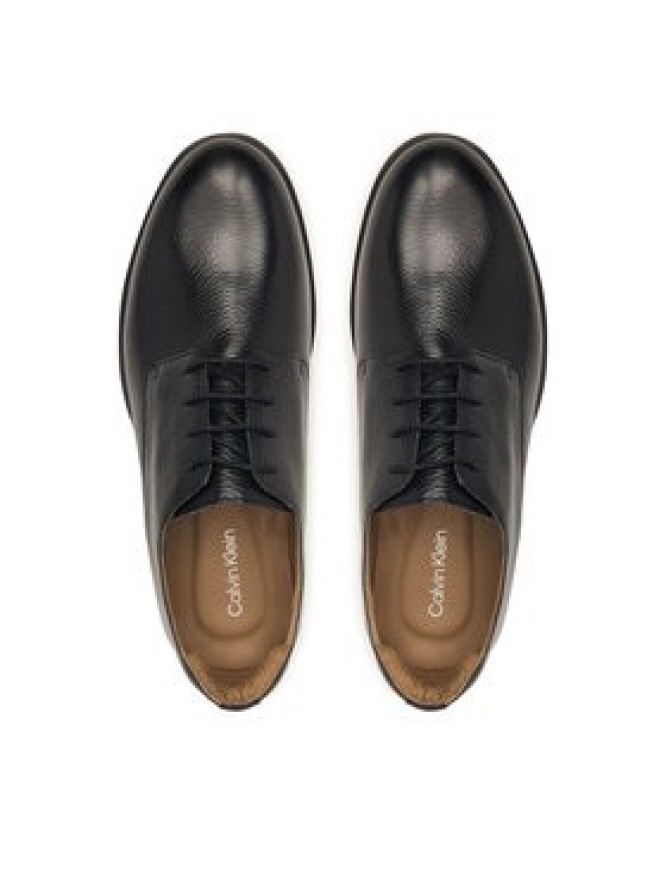 Calvin Klein Półbuty Ess Rubber Derby HM0HM02268 Czarny