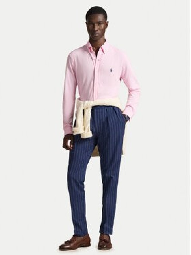 Polo Ralph Lauren Koszula 710654408101 Różowy Slim Fit