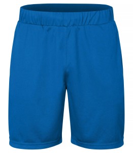 clique Basic Active Szorty z spun dyed poliestru – Royalblue
