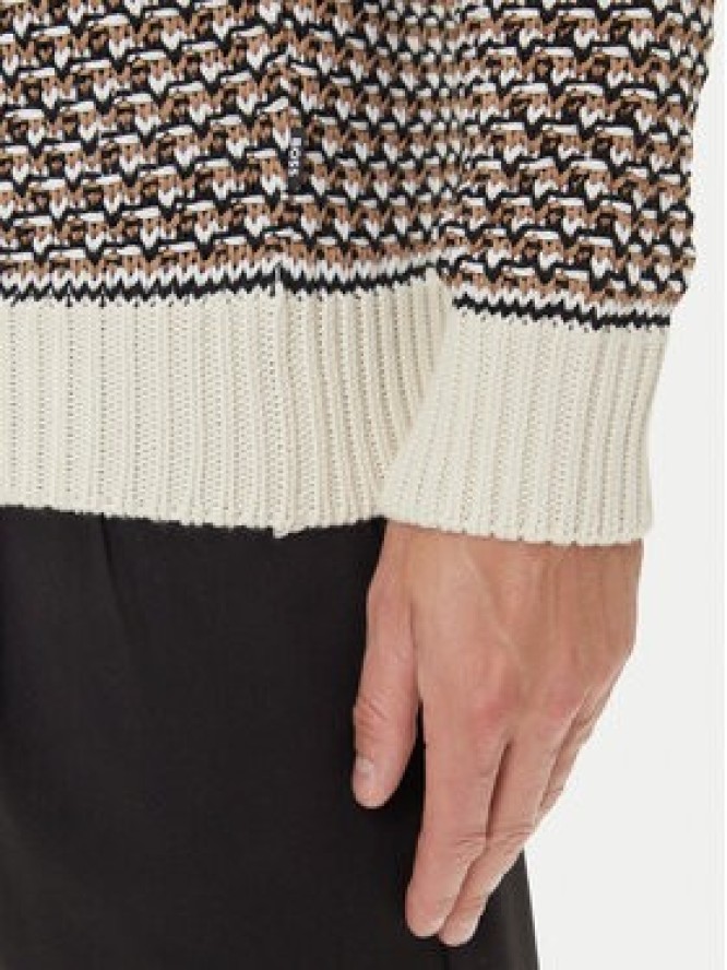 BOSS Sweter C-Imauro 50543159 Beżowy Relaxed Fit