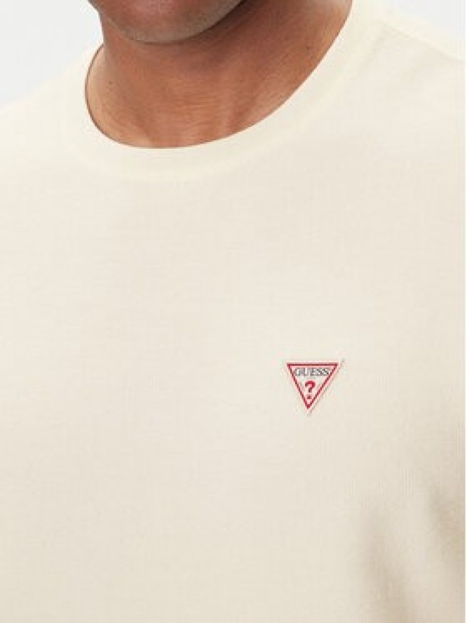 Guess Jeans Longsleeve M4BI77 KCII1 Écru Regular Fit