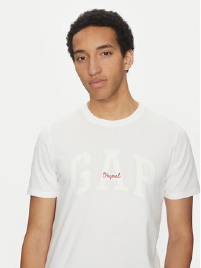 Gap T-Shirt 542246-01 Biały Regular Fit
