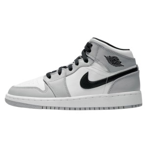 Air Jordan 1 Mid Light Smoke Grey