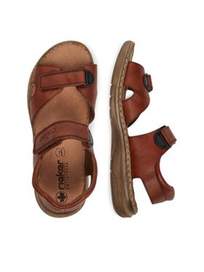 Rieker Sandały 21461-24 Brązowy