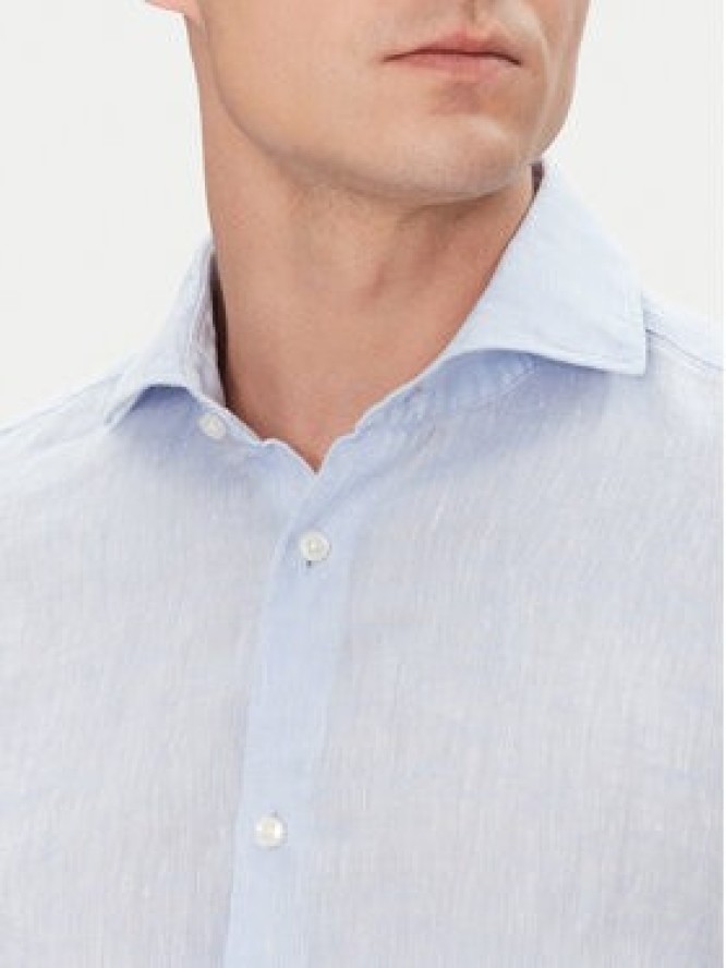 JOOP! Koszula 17 JSH-146Pai-W 30046075 Niebieski Slim Fit