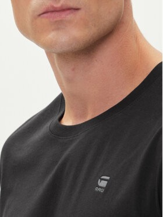 G-Star Raw T-Shirt Base-S D16411-336-6484 Czarny Regular Fit