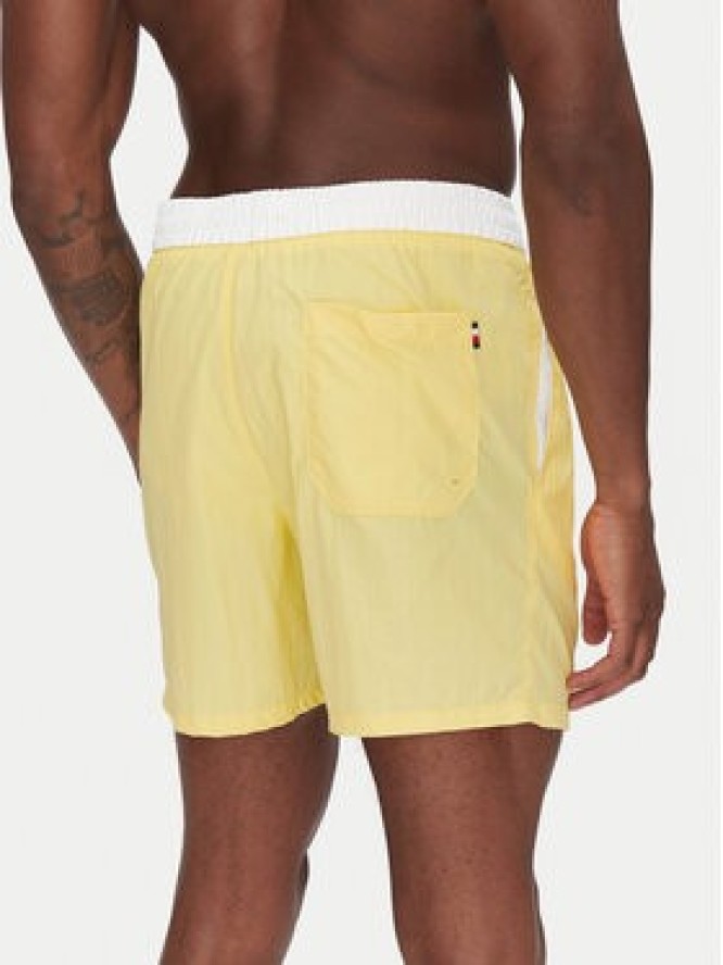 Tommy Hilfiger Szorty kąpielowe UM0UM03455 Żółty Regular Fit