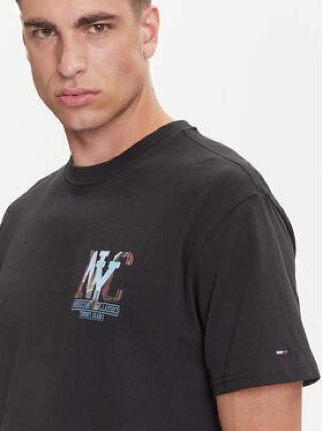Tommy Jeans T-Shirt Novelty DM0DM21831 Szary Relaxed Fit