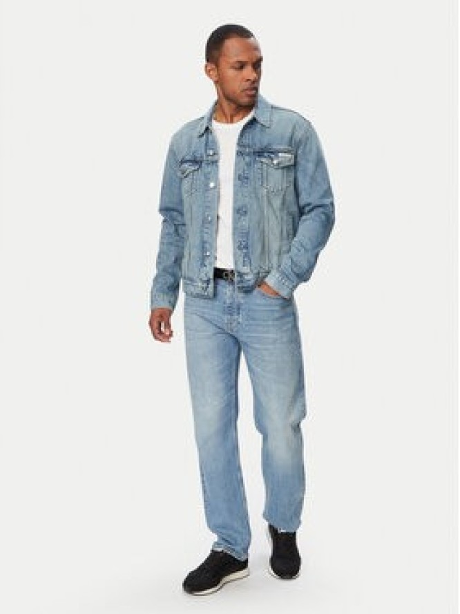 Calvin Klein Jeans Kurtka jeansowa Classic LV04RF957G Niebieski Regular Fit