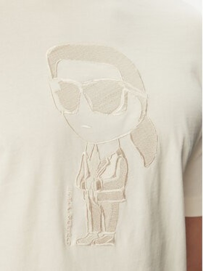 KARL LAGERFELD T-Shirt 755040 563225 Biały Regular Fit
