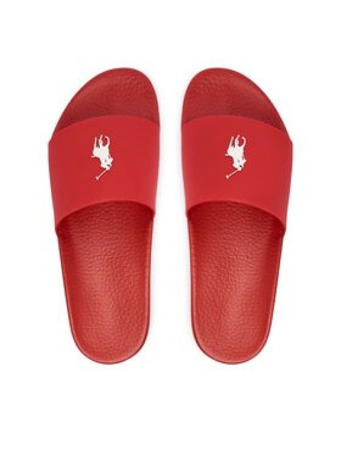Polo Ralph Lauren Klapki 809P07314003 Czerwony