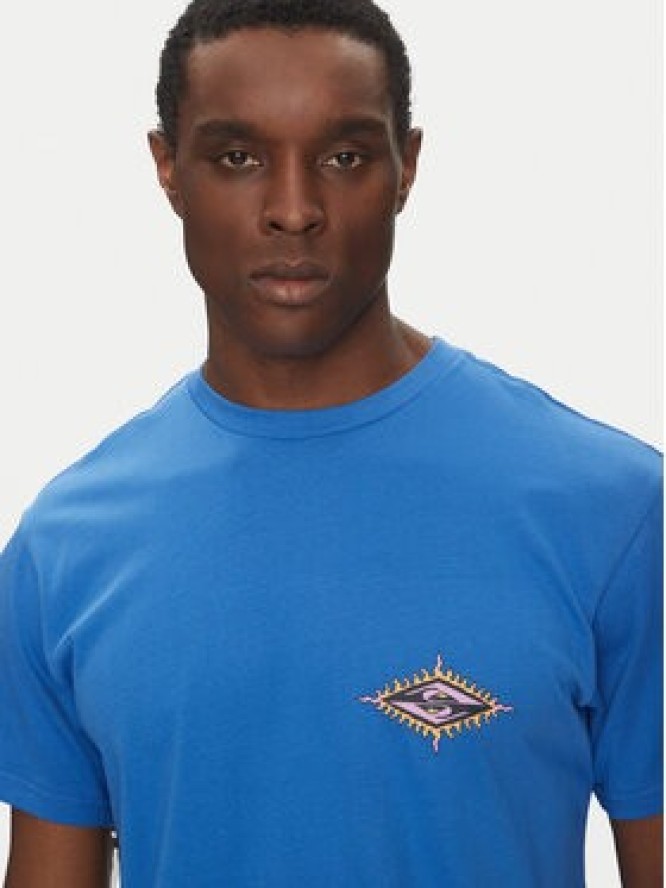 Quiksilver T-Shirt EQYZT08046 Niebieski Regular Fit