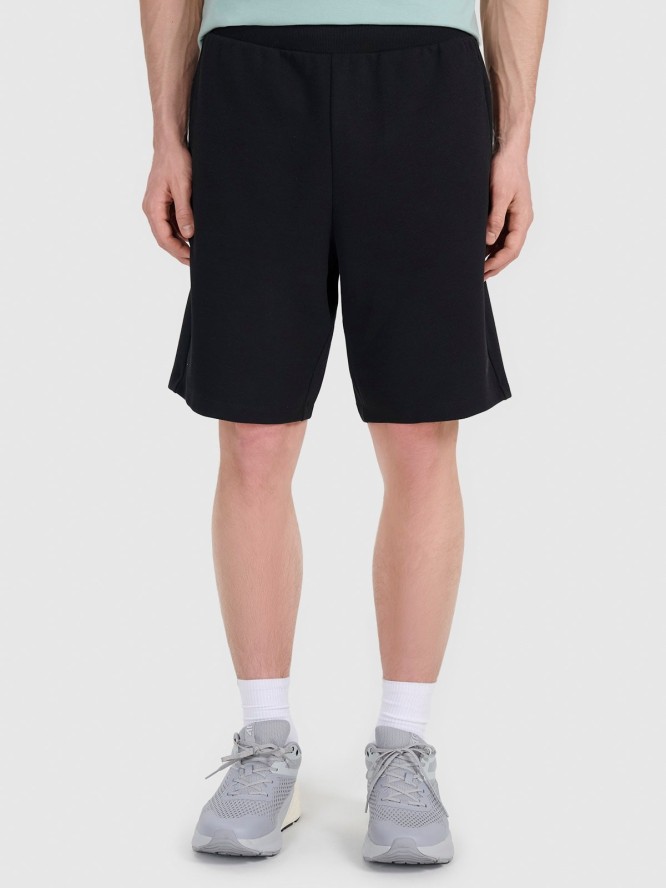 4F Spodenki casual męskie - czarne L