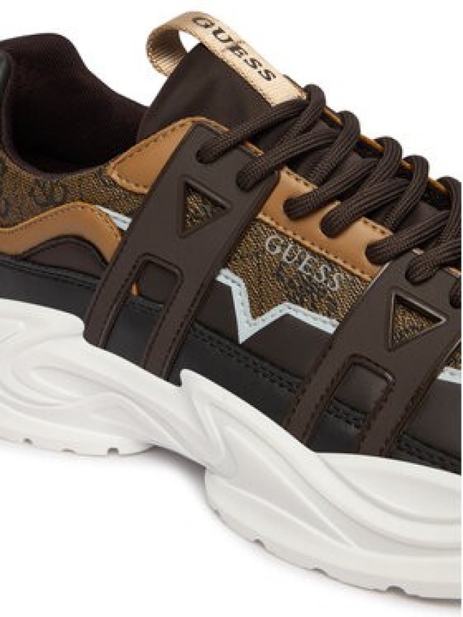 Guess Sneakersy FMPBEU FAL12 Brązowy