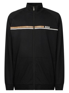 BOSS Bluza Authentic Jacket Z 50554779 Czarny Regular Fit