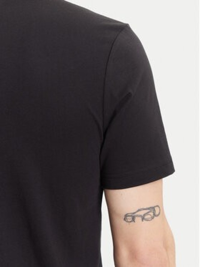 Tommy Hilfiger T-Shirt Stack MW0MW39355 Czarny Regular Fit