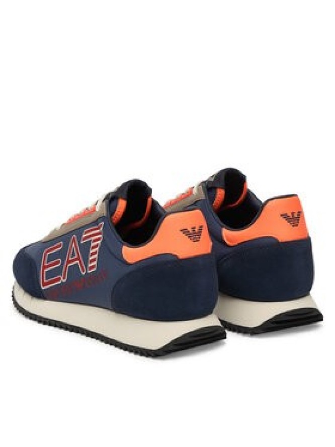 EA7 Emporio Armani Sneakersy 7X000541 AF18609 MZ579 Granatowy