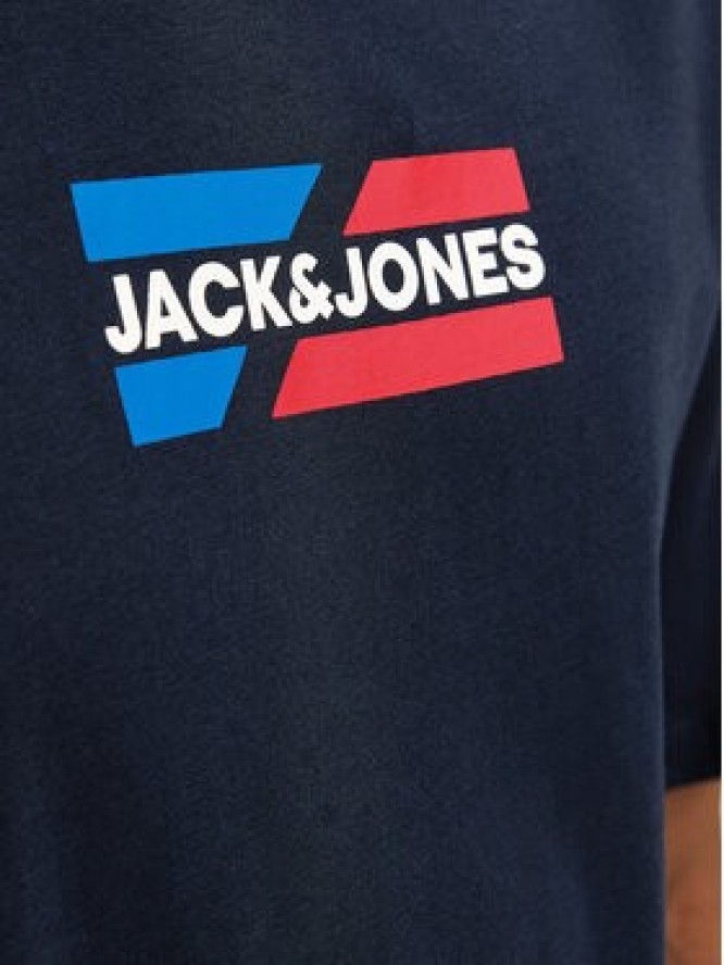 Jack & Jones T-Shirt Corp Graphic 12268415 Granatowy Regular Fit