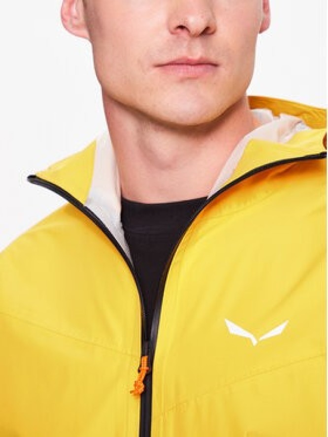 Salewa Kurtka przeciwdeszczowa Puez 28615 Żółty Regular Fit