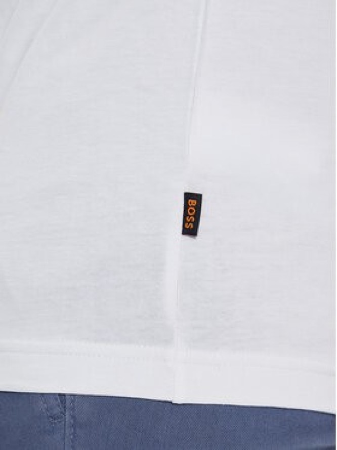 BOSS T-Shirt Lupo 50554615 Beżowy Regular Fit