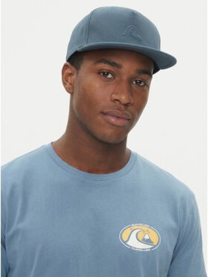 Quiksilver Czapka z daszkiem Dna Bubble AQYHA05404 Niebieski