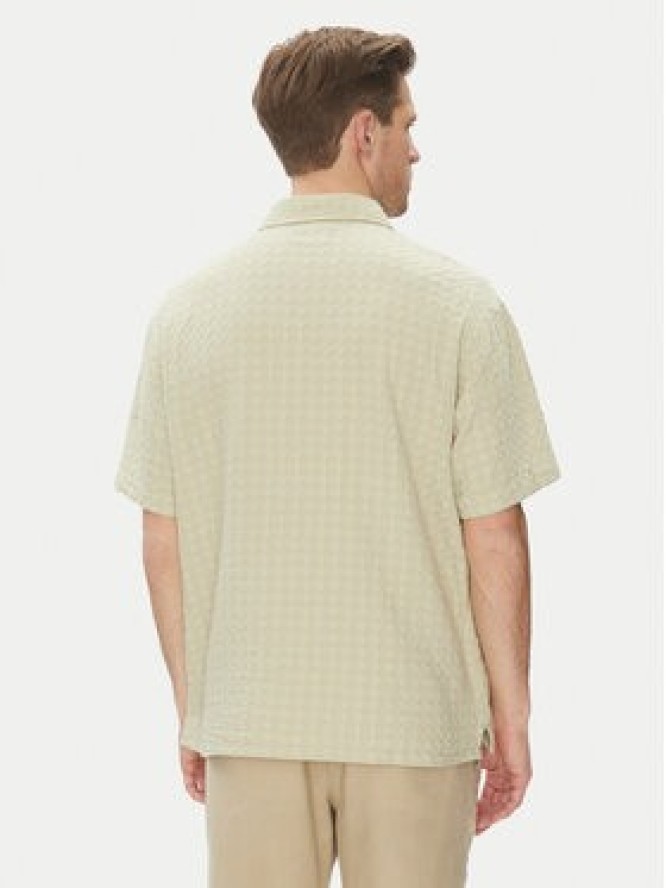 Jack & Jones Koszula Dobby 12277184 Zielony Relaxed Fit