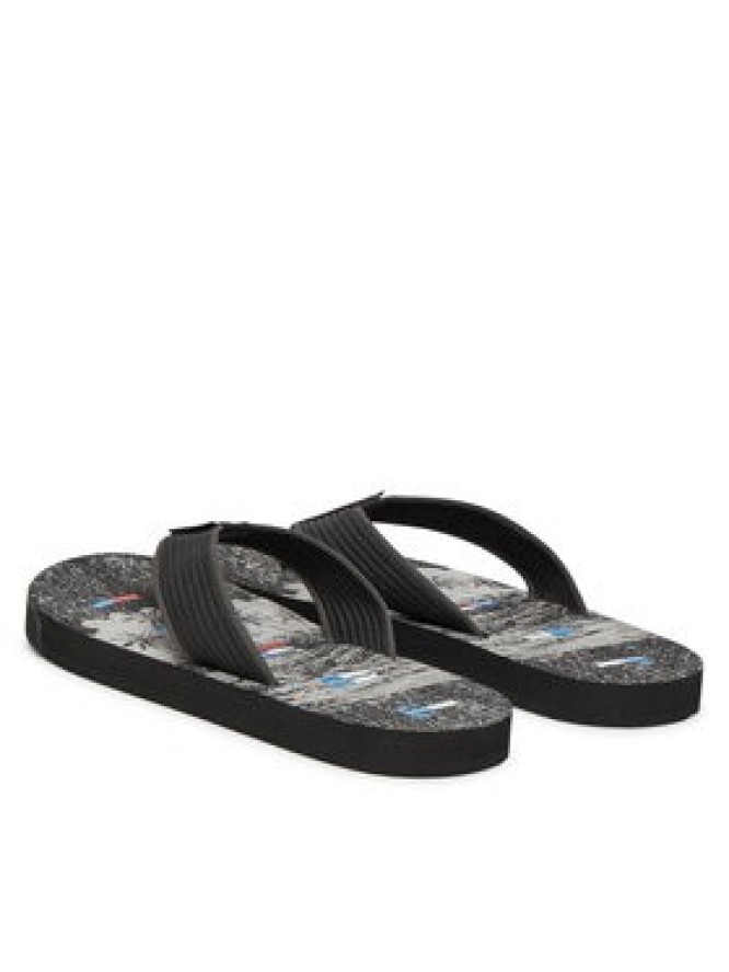 Tommy Jeans Japonki Tjm Elevated Beach Sandal EM0EM01561 Czarny