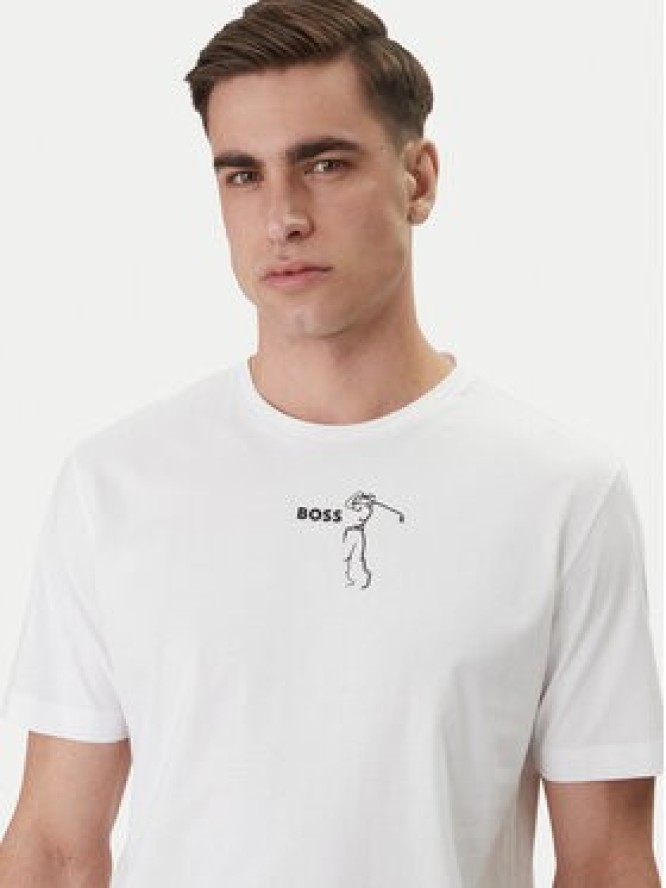 BOSS T-Shirt Birdie 50559387 Biały Regular Fit