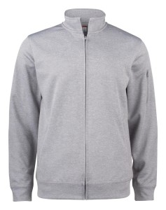 clique Basic Active Kardigan z zamkiem z poliestru – grey melange