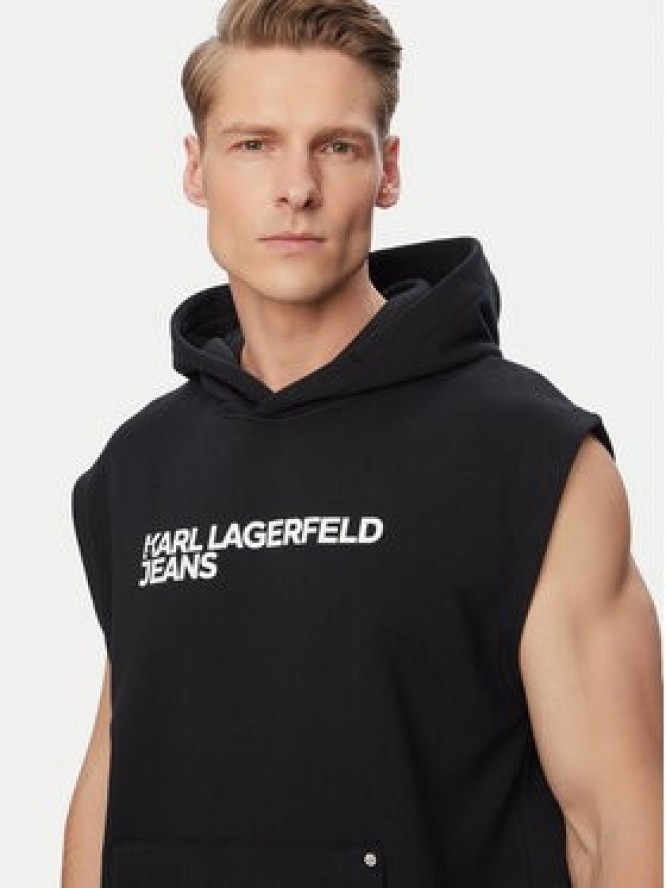 Karl Lagerfeld Jeans Bluza B2M20029 Czarny Regular Fit