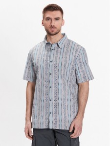 Quiksilver Koszula Tracks EQYWT04463 Szary Regular Fit