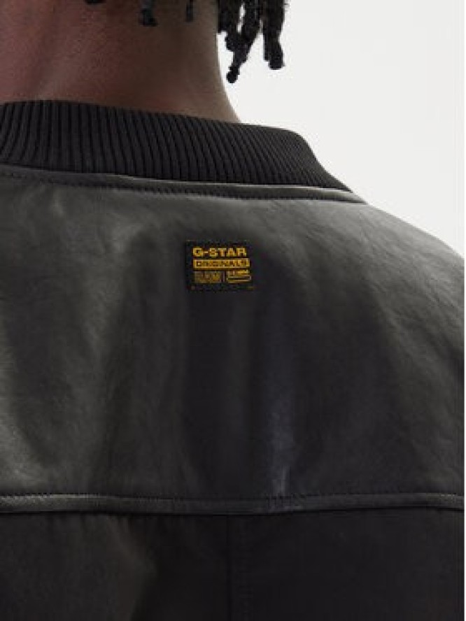 G-Star Raw Kurtka bomber Varsity D26928 C408 Czarny Regular Fit
