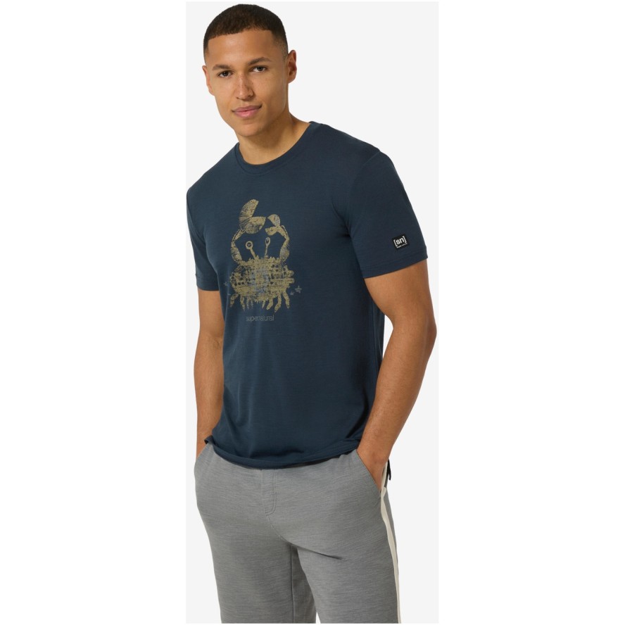 Koszulka męska SUPER.NATURAL M MR CRAB TEE