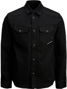 JACK & JONES JJIROYAL OVERSHIRT R211 BLACK DENIM 12155119