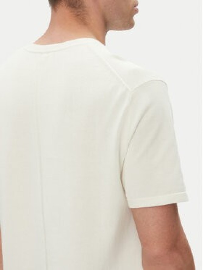 Calvin Klein T-Shirt Supima LV04LC333G Écru Regular Fit