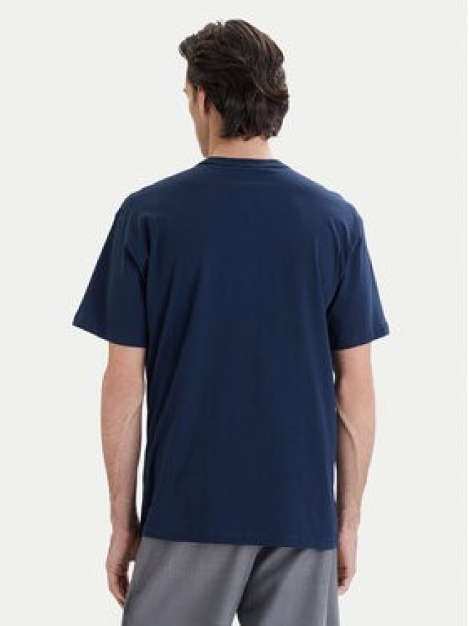 Versace Jeans Couture T-Shirt 80GAHT04 CJ00T Granatowy Regular Fit