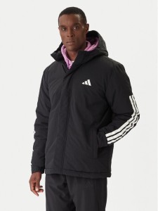 adidas Kurtka zimowa Climawarm 3-Stripes JY8303 Czarny Regular Fit