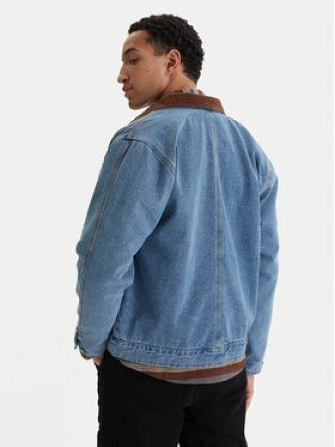 RVCA Kurtka jeansowa Post Dayshift 23A213506 Niebieski Regular Fit