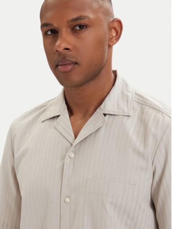 BOSS Koszula Rayer 50559321 Beżowy jasny Regular Fit