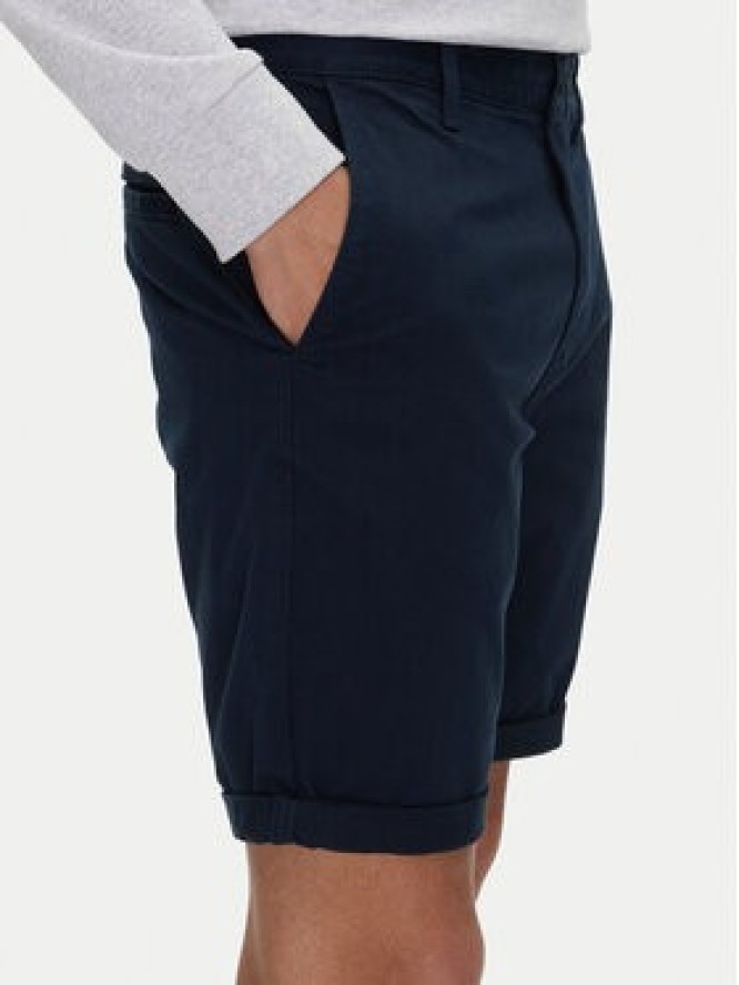 Tommy Jeans Szorty materiałowe Scanton DM0DM21950 Granatowy Slim Fit