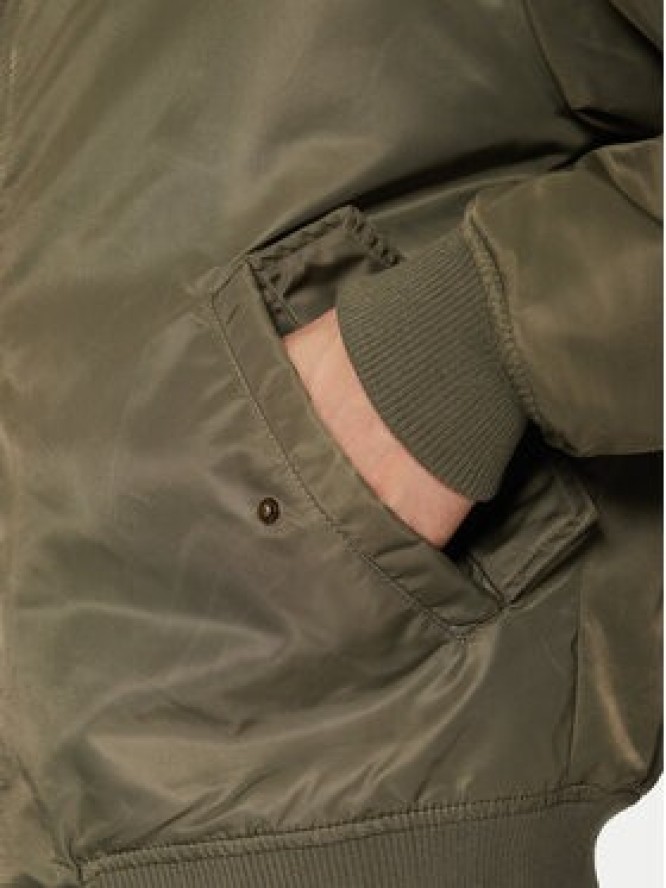 Guess Jeans Kurtka bomber M5RL81 WHAA2 Khaki Regular Fit