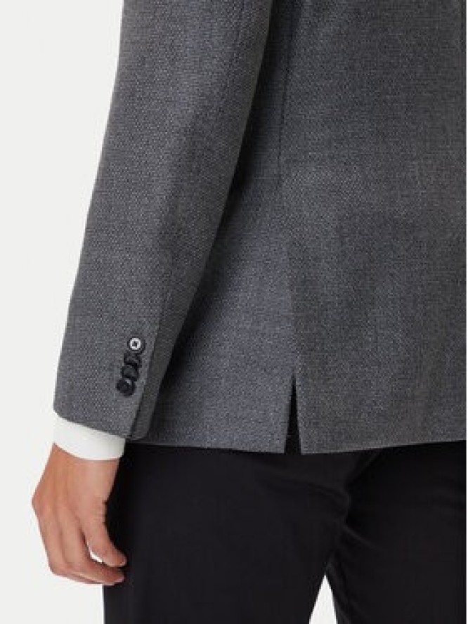BOSS Marynarka BOSS-50551560 Szary Regular Fit