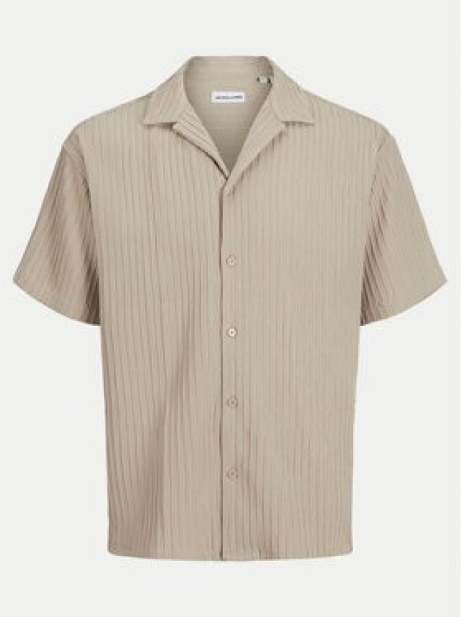 Jack & Jones Koszula Massimo 12269640 Beżowy Relaxed Fit