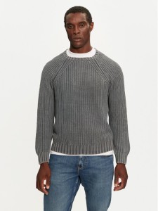Brave Soul Sweter MK-248SKEPTA Szary Regular Fit
