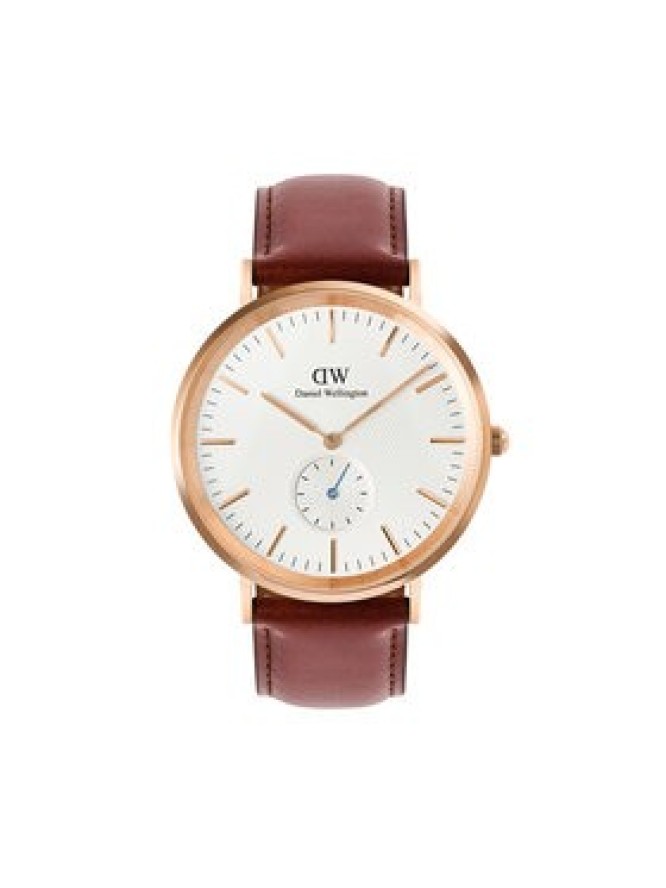 Daniel Wellington Zegarek Classic St. Mawes Horloge DW00100871 Brązowy