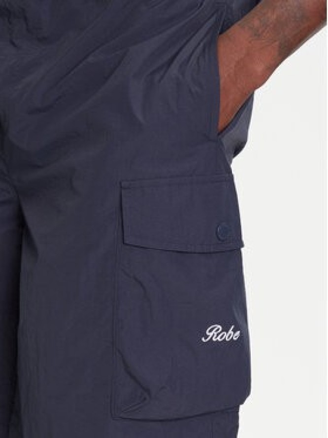 Robe di Kappa Szorty materiałowe Giovani 67124BW Granatowy Regular Fit