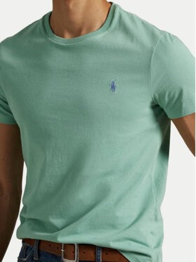 Polo Ralph Lauren T-Shirt 710671438415 Zielony Slim Fit