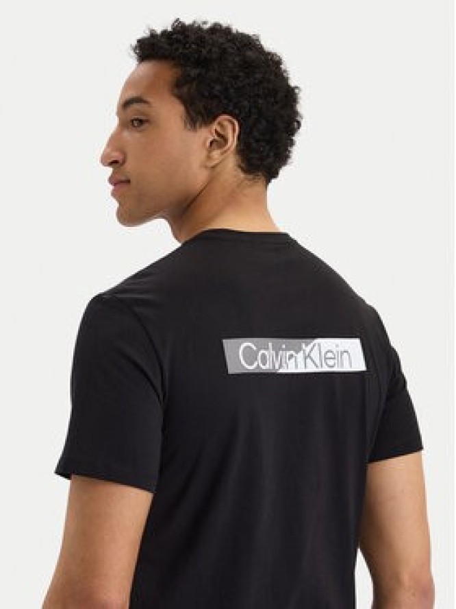 Calvin Klein T-Shirt SS 30s EU LV04LG810G Czarny Slim Fit
